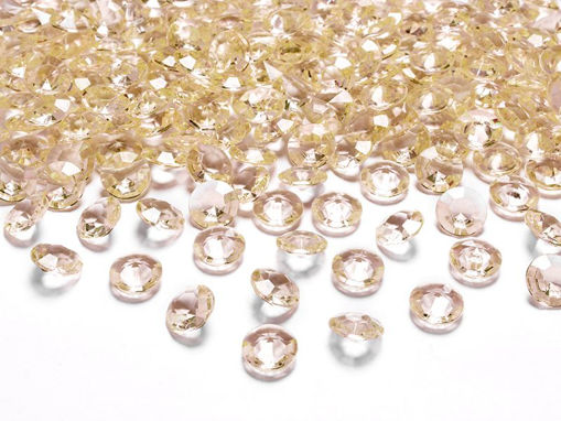 Picture of DIAMOND CONFETTI GOLD 12MM